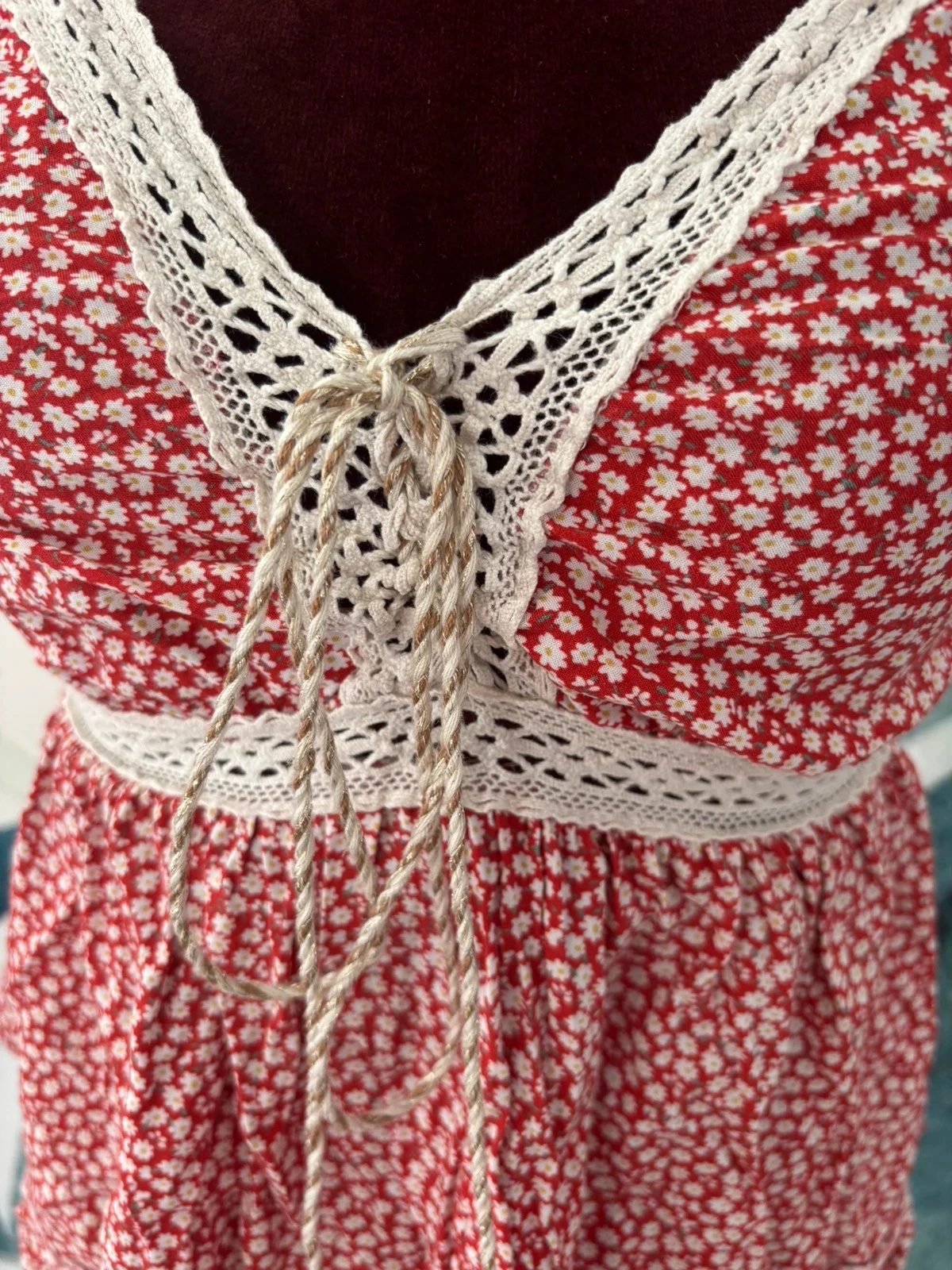 Women's flower tank top – photo 2
